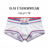 D.M Men's Boxer Briefs Breathable Mesh D.M UNDERWEAR